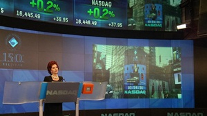 Nasdaq'ın kapanış zilini Prof. Dr. Barbarosoğlu çaldı