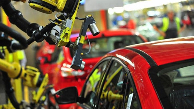 Otomotiv üretimi 1,5 milyona dayandı
