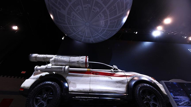 Chicago Otomobil Fuarı'na 'Star Wars' damgası
