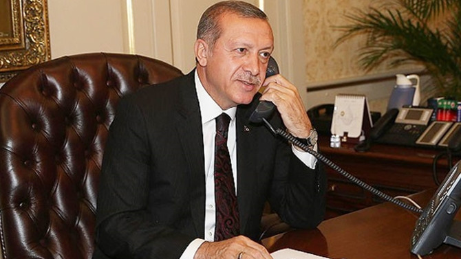 Cumhurbaşkanı Erdoğan'dan Steinmeier'e tebrik