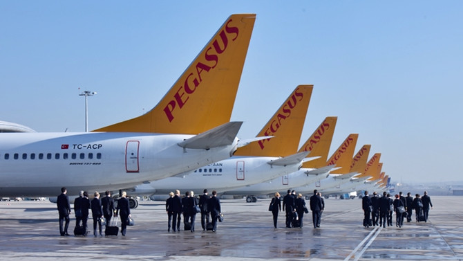 Pegasus'un yolcu sayısı arttı