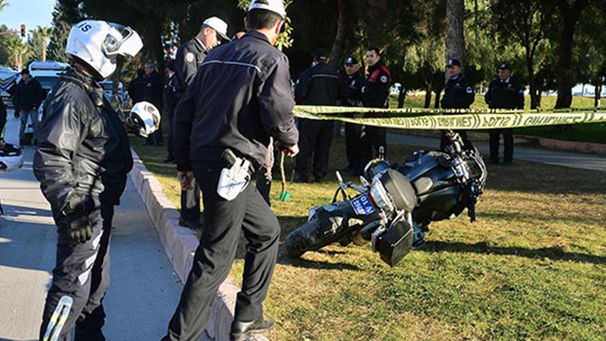Törene giden polis kazada şehit oldu