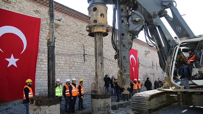 Taksim Camiinin temeli atıldı