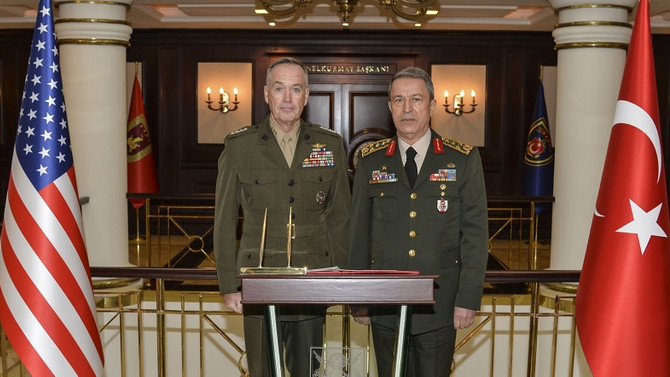 Akar-Dunford görüşmesi bitti