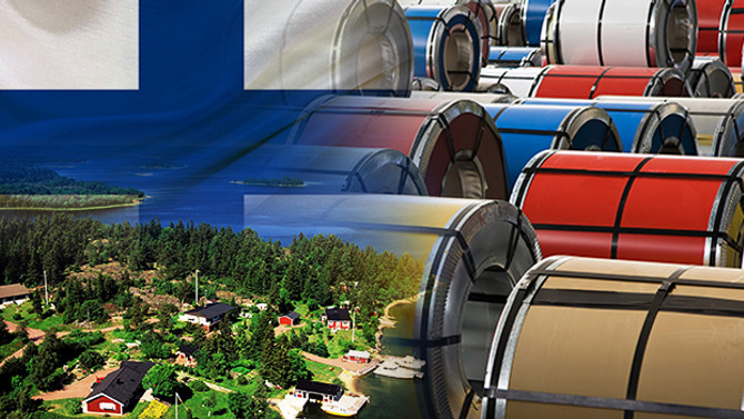 Finlandiyalı toptancı galvanizli sac tedarikçileri arıyor