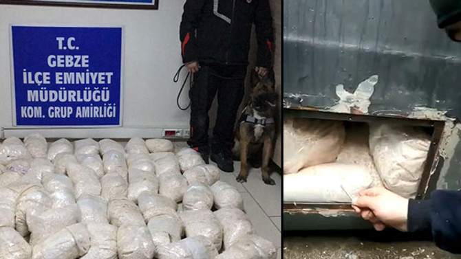 2 milyon uyuşturucu hap ele geçirildi