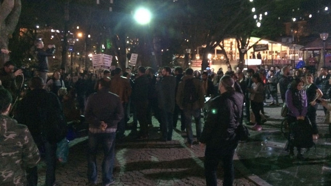 Referandum sonuçlarına protesto