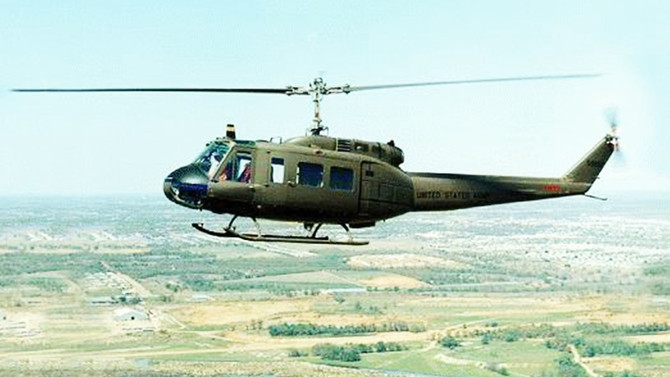 Komşu'da askeri helikopter düştü: 4 ölü