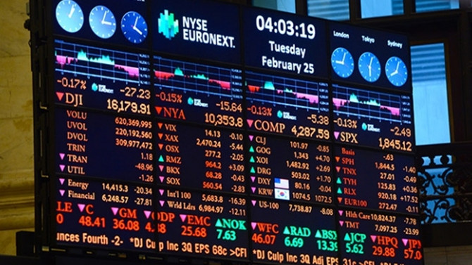 New York borsası karışık kapandı