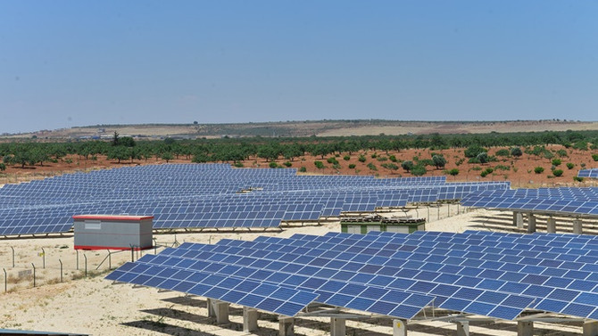Köylülerin elektriği güneşten