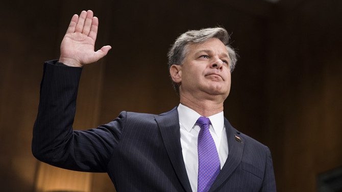 Trump’ın FBI Direktör adayı Wray Kongre'de
