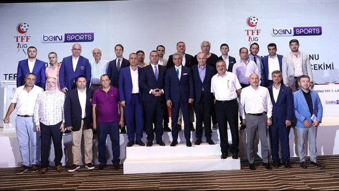 TFF 1. Lig'de fikstür 'yeniden' çekildi