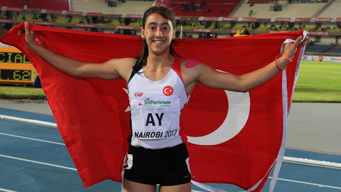 Mizgin Ay'dan Kenya'da altın madalya