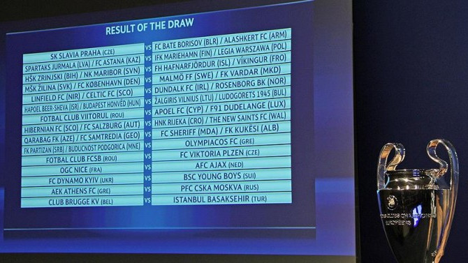 Fenerbahçe ve Galatasaray'ın Avrupa'daki rakipleri belli oldu