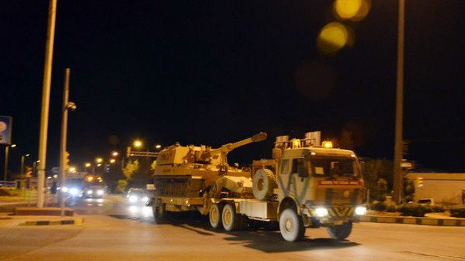 Sınırdaki birliklere mühimmat takviyesi yapıldı