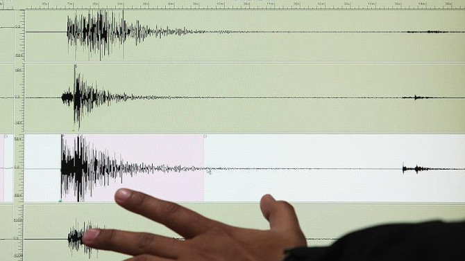 Akdeniz'de iki deprem
