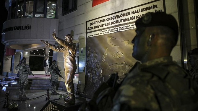 Halisdemir, şehit düştüğü yerde ve saatte anıldı