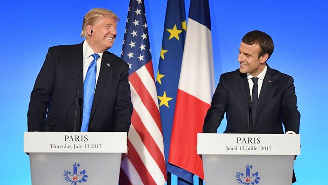 Macron'dan Trump açıklaması