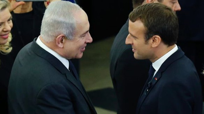 Macron ile Netanyahu görüştü
