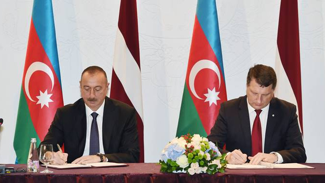 Azerbaycan ve Letonya arasında stratejik ortaklık kurulacak