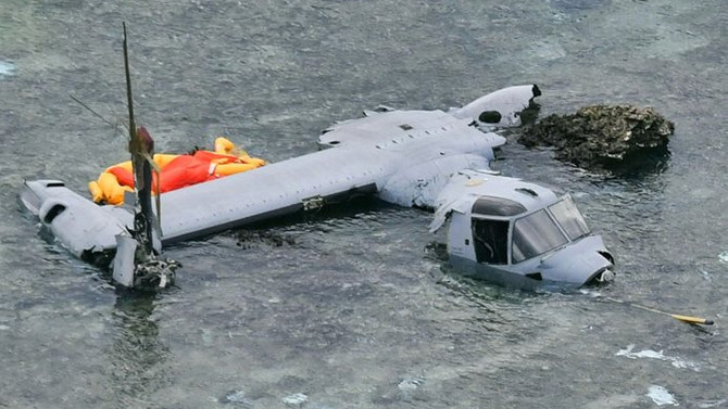 Japonya: Osprey'lerin uçuşları durdurulsun