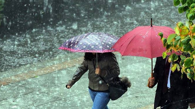 Meteorolojiden kuvvetli yağış uyarısı