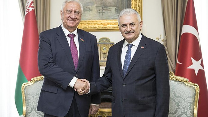 Yıldırım, Miyasnikoviç ile görüştü