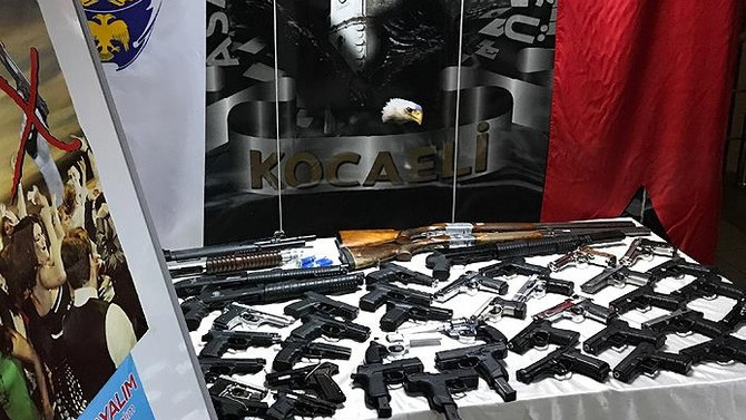 Kocaeli'de havaya ateş edenlere operasyon