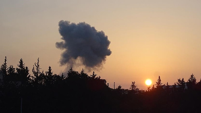 Lübnan'ın Suriye sınırında DEAŞ'tan füze saldırısı