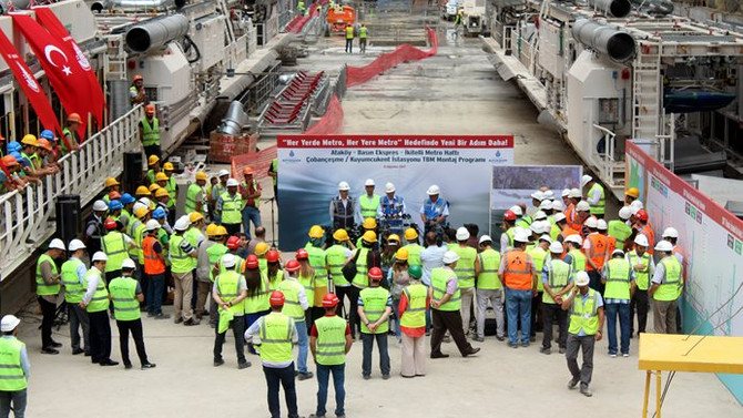 Yeni metro hattı 2019'da tamamlanacak