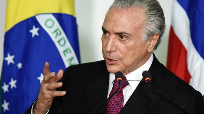 Brezilya Devlet Başkanı Temer için soruşturma izni