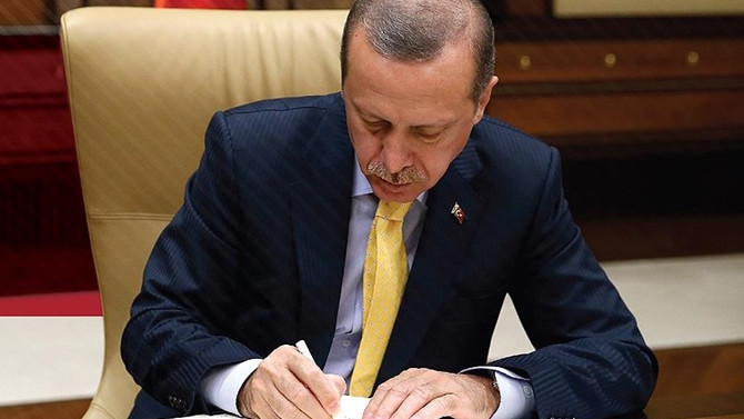 Erdoğan'dan rektör ataması
