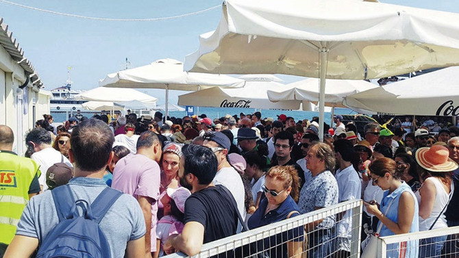 10 günlük tatilden Yunanistan, 500 milyon liralık pay aldı