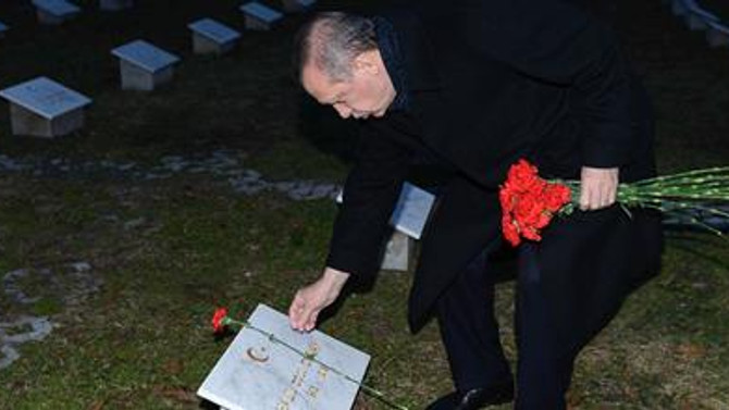 Galiçya Şehitliği'nde