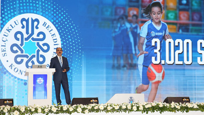 Selçuklu Belediyesi spor yatırımlarını tanıttı
