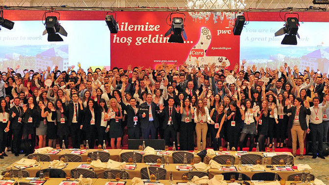 PwC Türkiye, 243 kişiyi kadrosuna kattı