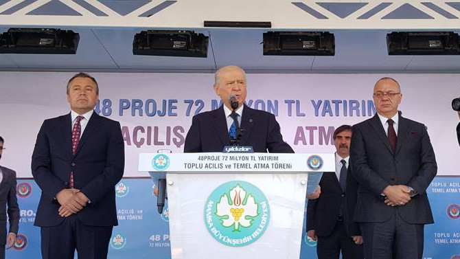 Bahçeli: AK Parti ile yan yanayız