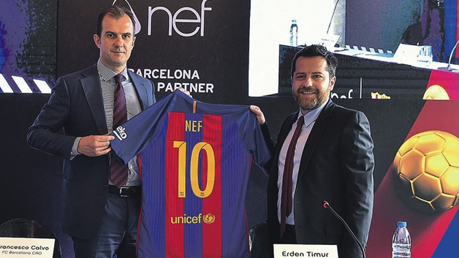 Nef, Barcelona ile gözünü Avrupa’ya dikti