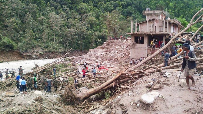 Nepal'de sel ve heyelan: 47 ölü