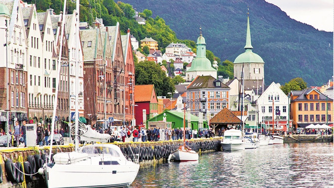 Bir deniz ve kültür şehri: Bergen