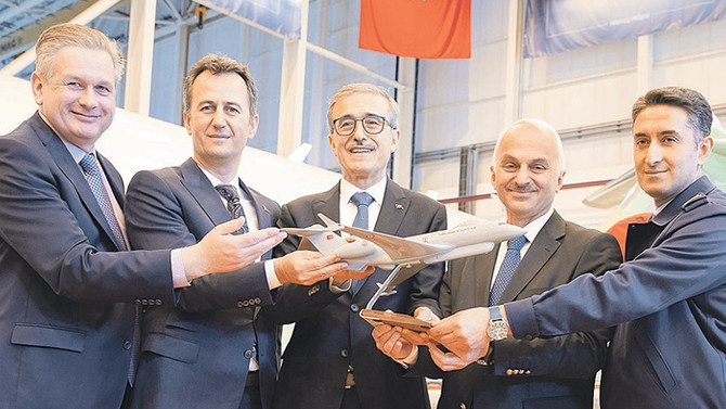 Havadan elektronik taarruz yapacak uçaklar Türkiye’de
