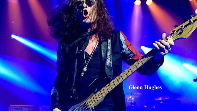 Deep Purple’in basçısı ve solisti Glenn Hughes, Zorlu PSM’de