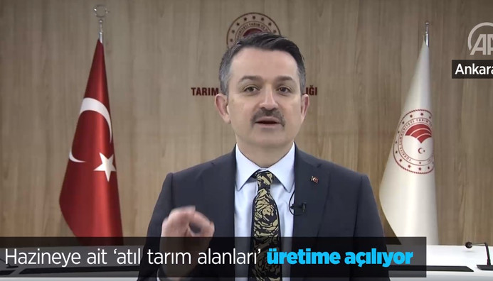 Hazineye ait atıl tarım alanları üretime açılıyor