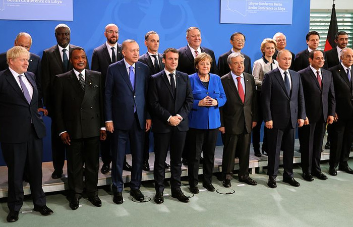 Kalıcı ateşkes için kritik zirve Berlin'deki Libya Konferansı başladı