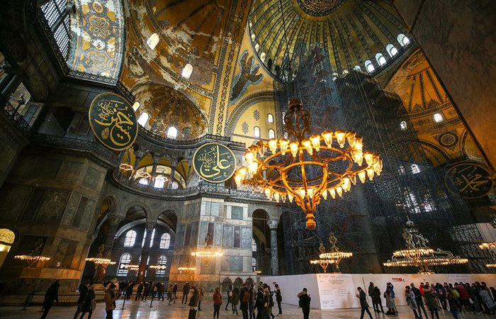 Erdoğan, kararnameyi imzaladı Ayasofya ibadete açıldı