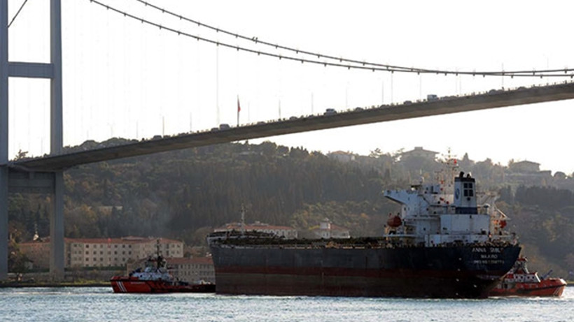 İstanbul Boğazı'nda gemi arızalandı