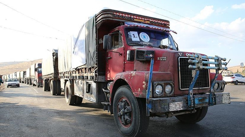 40 TIR güvenlik gerekçesiyle bekletiliyor