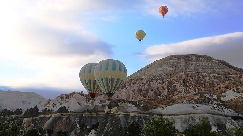 Kapadokya'da bayram tatili turizmciye yaradı