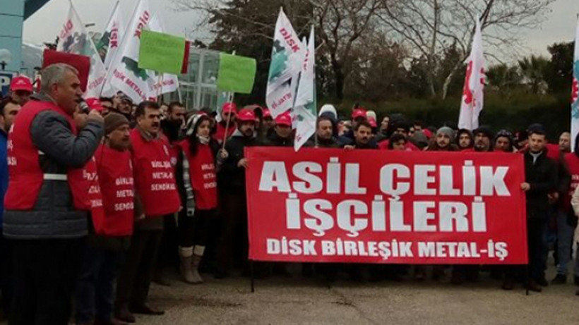 Asil Çelik grevi ertelendi
