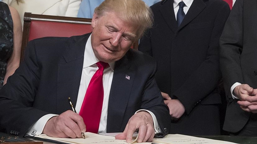 Trump, Trans-Pasifik Ortaklığı'na son verdi